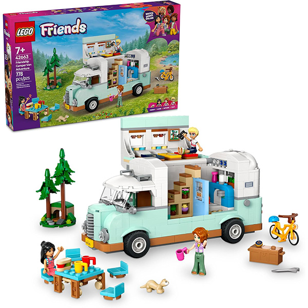 لگو سری فرندز مدل Friendship Camper Van Adventure کد 42663