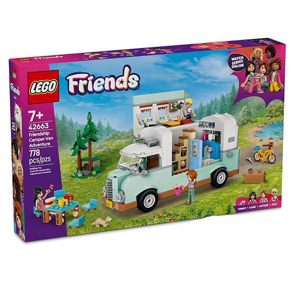 لگو سری فرندز مدل Friendship Camper Van Adventure کد 42663