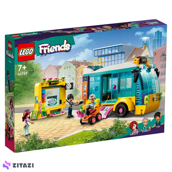 لگو سری فرندز مدل Heartlake City Bus کد 41759