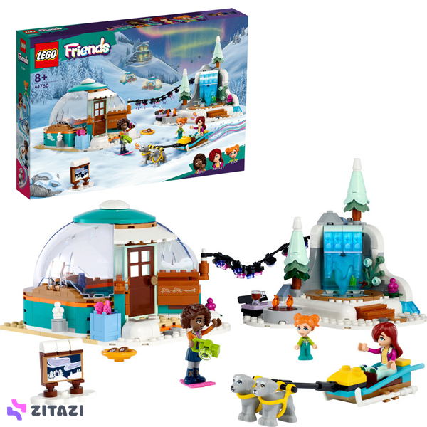 لگو سری فرندز مدل Igloo Holiday Adventure کد 41760