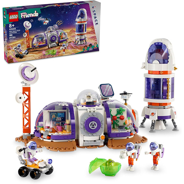 لگو سری فرندز مدل Mars Space Base and Rocket کد 42605