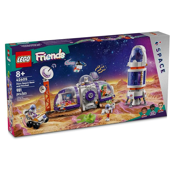 لگو سری فرندز مدل Mars Space Base and Rocket کد 42605