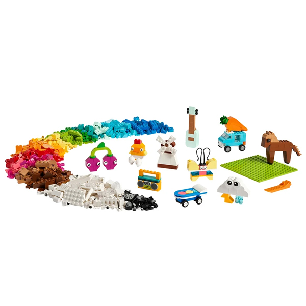 لگو سری کلاسیک مدل Vibrant Creative Brick Box کد 11038