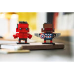 لگو مارول سری بریک هدز مدل Captain America کد 40668
