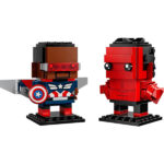 لگو مارول سری بریک هدز مدل Captain America کد 40668