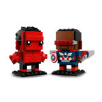 لگو مارول سری بریک هدز مدل Captain America کد 40668