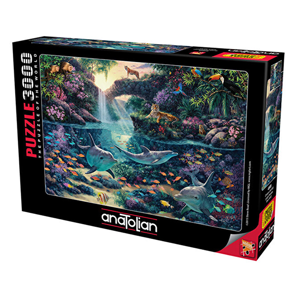 پازل 3000 تکه آناتولین طرح Depth of the Forest کد 4908