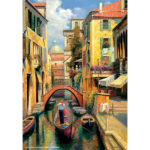 پازل 500 تکه آناتولین طرح Sunday in Venice کد 3543