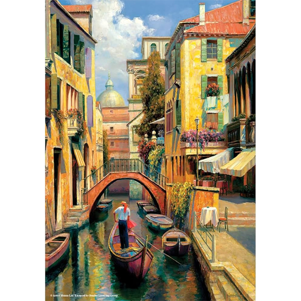پازل 500 تکه آناتولین طرح Sunday in Venice کد 3543