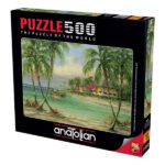 پازل 500 تکه آناتولین طرح Barefoot Bungalow کد 3616
