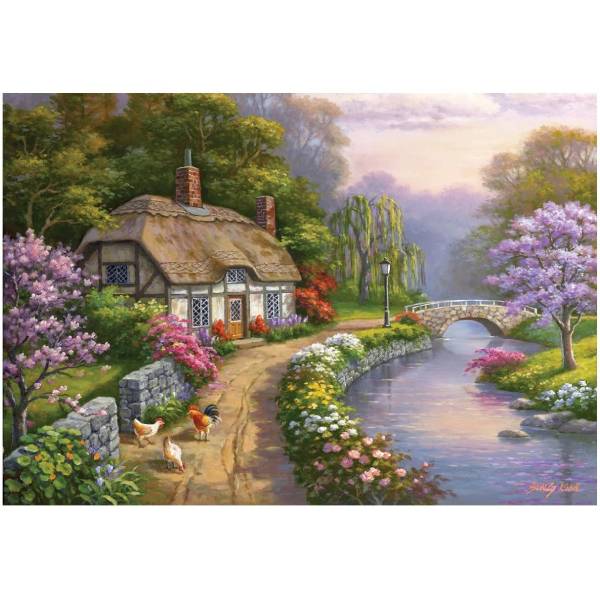پازل 260 تکه آناتولین طرح Willow Mansion کد 3320