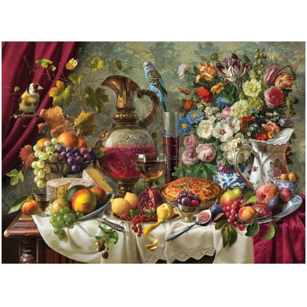 پازل 1000 تکه آناتولین طرح Dutch Still Life کد 1144