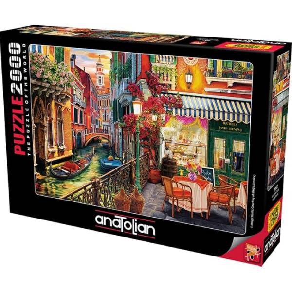پازل 2000 تکه آناتولین طرح Venetian Cafe کد 3952