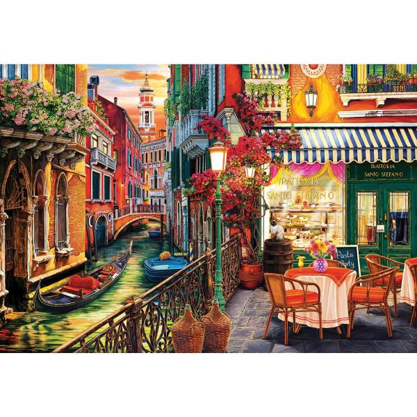 پازل 2000 تکه آناتولین طرح Venetian Cafe کد 3952