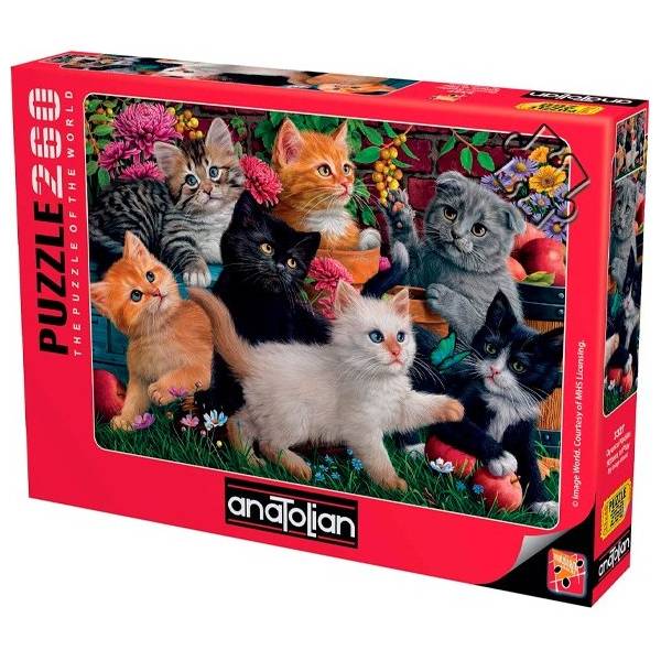 پازل 260 تکه آناتولین طرح Kittens at Play کد 3327