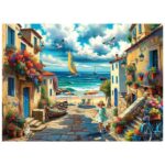 پازل 1000 تکه آناتولین طرح Dream Town کد 1185