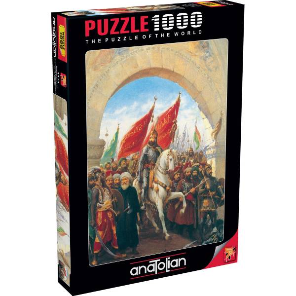 پازل 1000 تکه آناتولین طرح Entering to Constantinople کد 1171