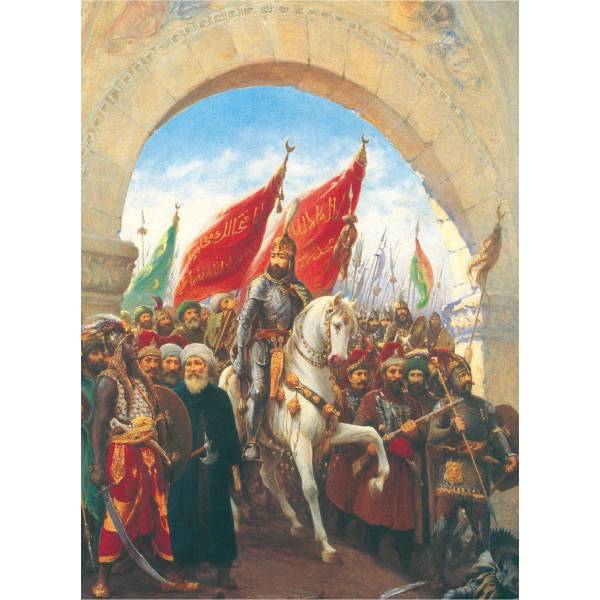 پازل 1000 تکه آناتولین طرح Entering to Constantinople کد 1171