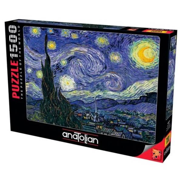 پازل 1500 تکه آناتولین طرح Starry Night کد 4577