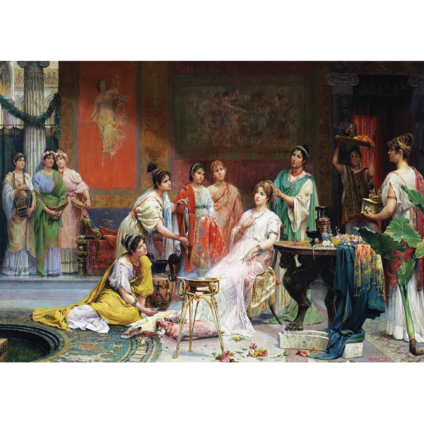 پازل 1500 تکه آناتولین طرح Toilette of a Roman Lady کد 4570