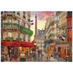 پازل 1500 تکه آناتولین طرح Cafe Eiffel کد 4572