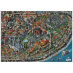 پازل 3000 تکه آناتولین طرح Fractal Istanbul کد 4913