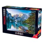 پازل 4000 تکه آناتولین طرح Braies Lake کد 5205
