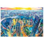 پازل 2000 تکه آناتولین طرح View of Shanghai کد 3962
