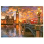 پازل 1000 تکه آناتولین طرح Westminster Sunset کد 1023