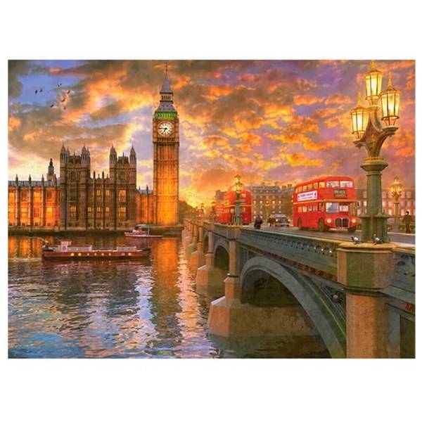 پازل 1000 تکه آناتولین طرح Westminster Sunset کد 1023