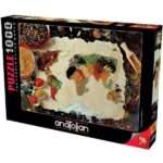 پازل 1000 تکه آناتولین طرح Herbal World Map کد 1045