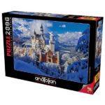 پازل 2000 تکه آناتولین طرح Neuschwanstein Castle کد 3957