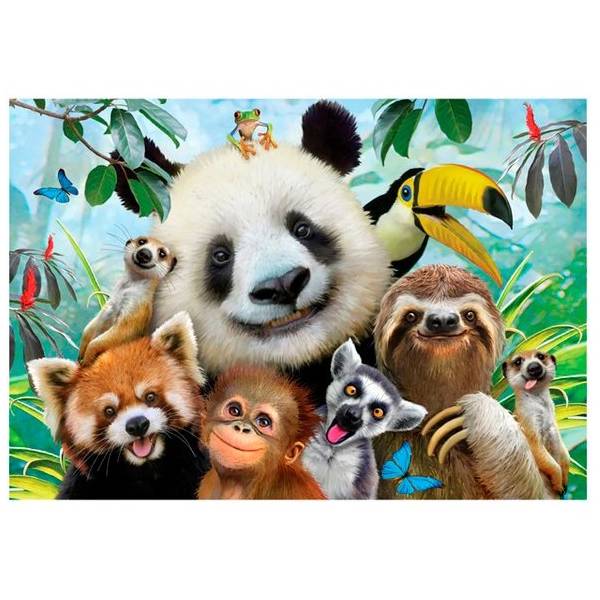 پازل 500 تکه آناتولین طرح Zoo Selfie کد 3596