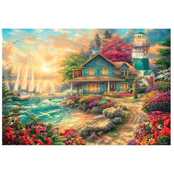 پازل 2000 تکه آناتولین طرح Sunrise by the Sea کد 3964