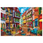 پازل 500 تکه آناتولین طرح Cobblestone Alley کد 3614