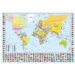 پازل 260 تکه آناتولین طرح World Map کد 3319