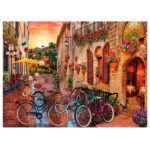 پازل 1000 تکه آناتولین طرح Biking in Tuscany کد 1068