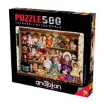 پازل 500 تکه آناتولین طرح Grandma’s Dresser کد 3572