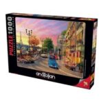 پازل 1000 تکه آناتولین طرح Seine Sunset کد 1004