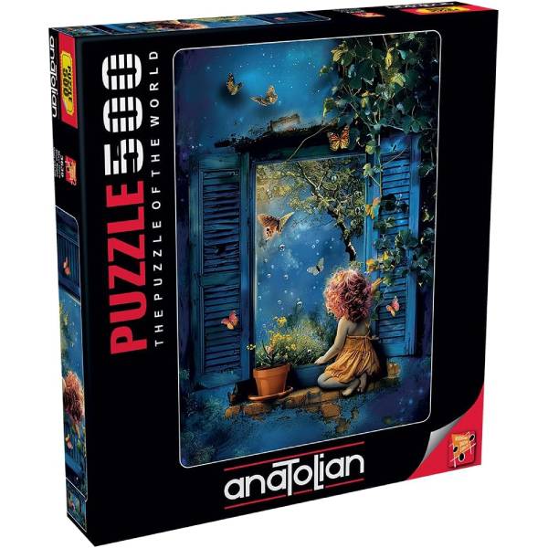 پازل 500 تکه آناتولین طرح Blue Night کد 3639