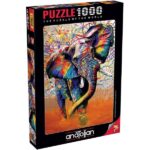 پازل 1000 تکه آناتولین طرح African Colours کد 1054
