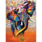 پازل 1000 تکه آناتولین طرح African Colours کد 1054