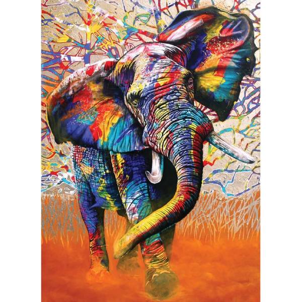 پازل 1000 تکه آناتولین طرح African Colours کد 1054