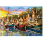 پازل 1500 تکه آناتولین طرح Harbour Lights کد 4564