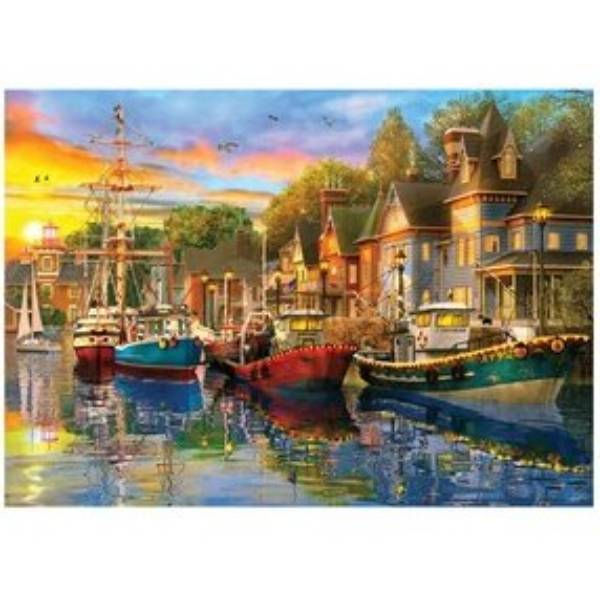 پازل 1500 تکه آناتولین طرح Harbour Lights کد 4564