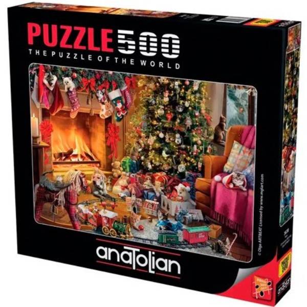 پازل 500 تکه آناتولین طرح Christmas کد 3638