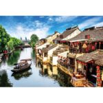 پازل 2000 تکه آناتولین طرح Xitang Ancient Town کد 3945