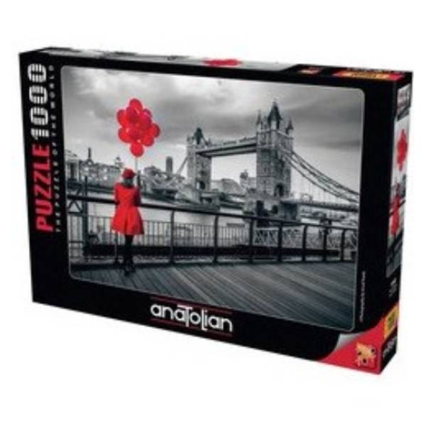 پازل 1000 تکه آناتولین طرح Tower Bridge کد 1040