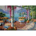 پازل 500 تکه آناتولین طرح Wisteria Terrace کد 3578