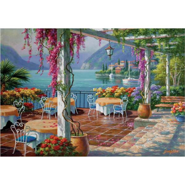پازل 500 تکه آناتولین طرح Wisteria Terrace کد 3578